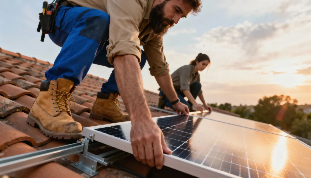 mantención paneles solares chile limpieza profesional